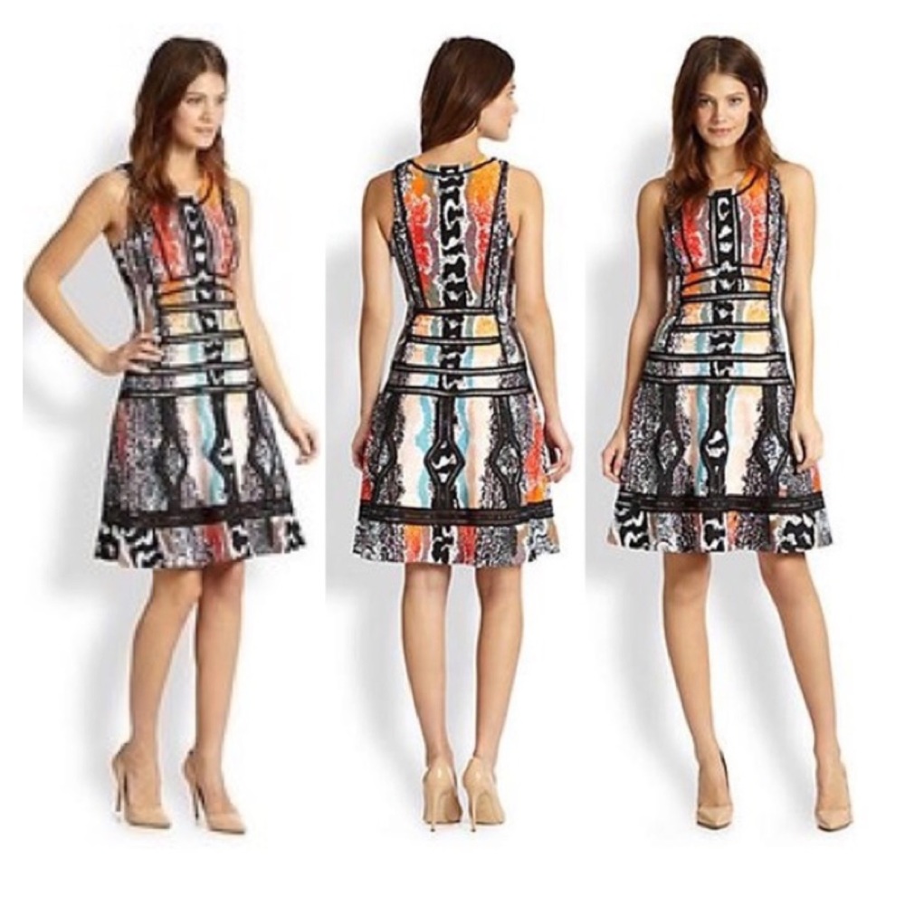 [DVF] ‘Margot’ Dress in Oasis Snake Print